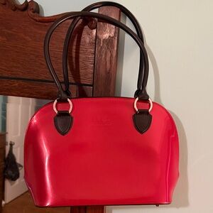 Beijo Red and Black Shoulder Bag
